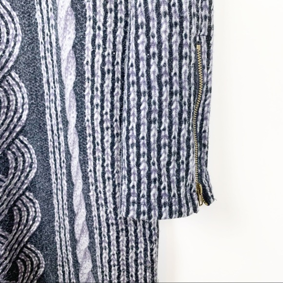 Aryeh | Anthro Rope Printed Long Sleeve Dress - Picture 2 of 6